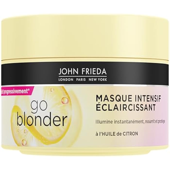 John Frieda Sheer Blonde GB Blonder Intensive Eclaircissant Mask 250 ml - Image 1